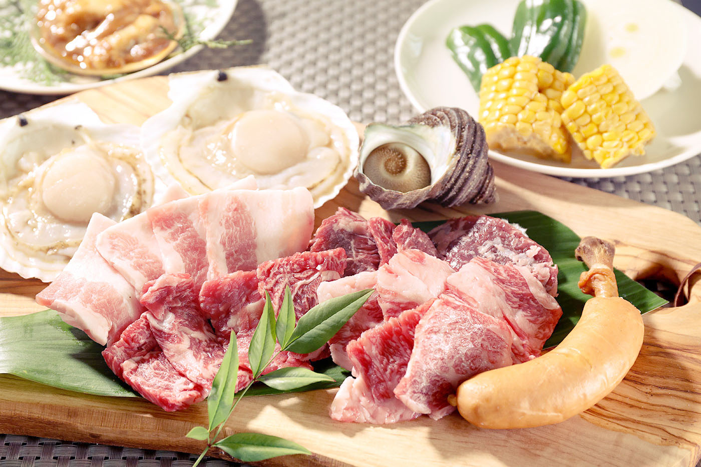 島の食材をお好み調理